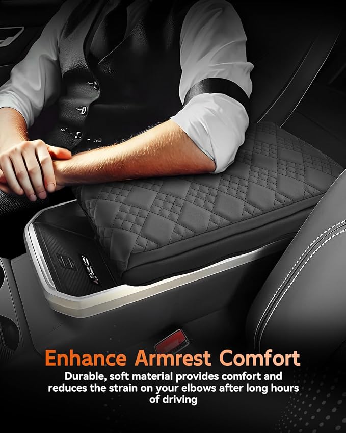 CDEFG for 2025 2026 GMC Terrain Center Console Cover Armrest Box Cover Terrain - Image 5