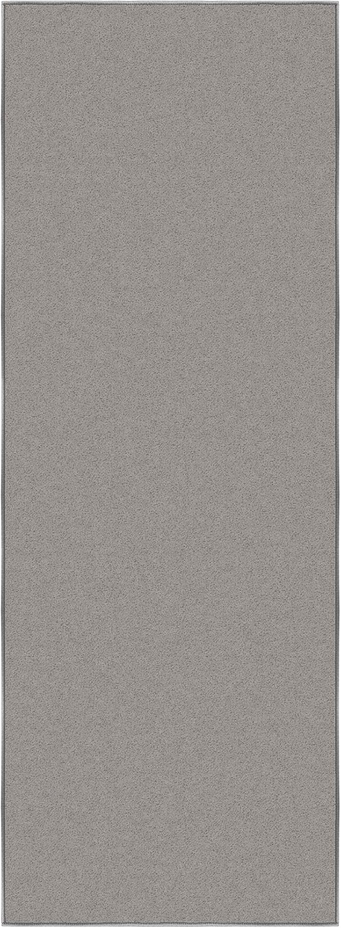 Ottomanson Hallway Runner Rug 2'2" x 6' Non Slip Solid Area Rugs Easy to Clean - Image 6