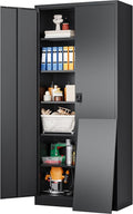 SISESOL Wide & Deep Metal Storage Cabinet by SISESOL