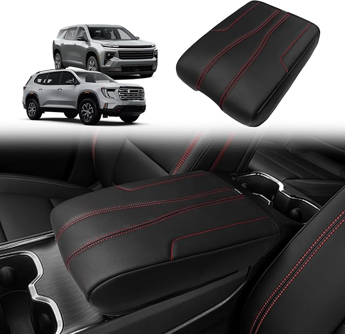 Muslogy Armrest Cover Center Console Cover Compatible by Muslogy