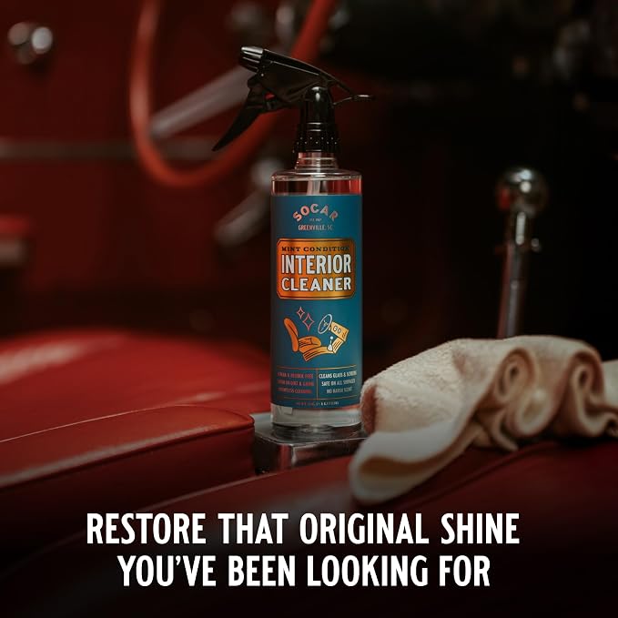 SOCAR Mint Condition Interior Car Cleaner 16 fl oz. Professional Grade - Image 9