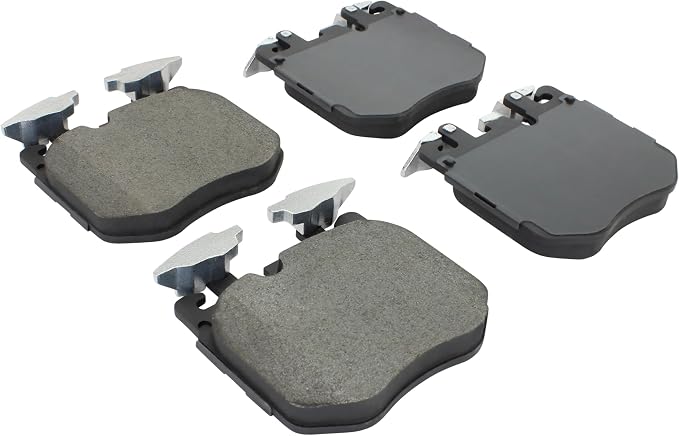 Premium Semi-Metallic Front Brake Pads Compatible - Image 2