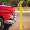 Parking Post Safety Bollard Post 60in Height Parking Barrier Parking Obstacle by Unknown