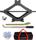 Scissor Jack for Car, 2 Ton Car Jack Kit for Sedan, Universal Tire Changing Kit by ALIXUEQINAutomotiveProducts