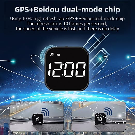 G4S Digital GPS Speedometer, Car HUD Heads Up Display - Image 6
