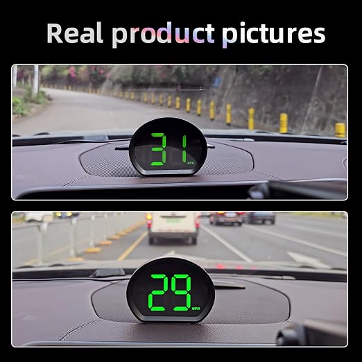 Car Mounted GPS Speedometer, Large Font and Automatically Adjustable Brightness - Image 5