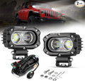 Auxbeam 4 Inch LED Pod, Square Pod Light by Auxbeam