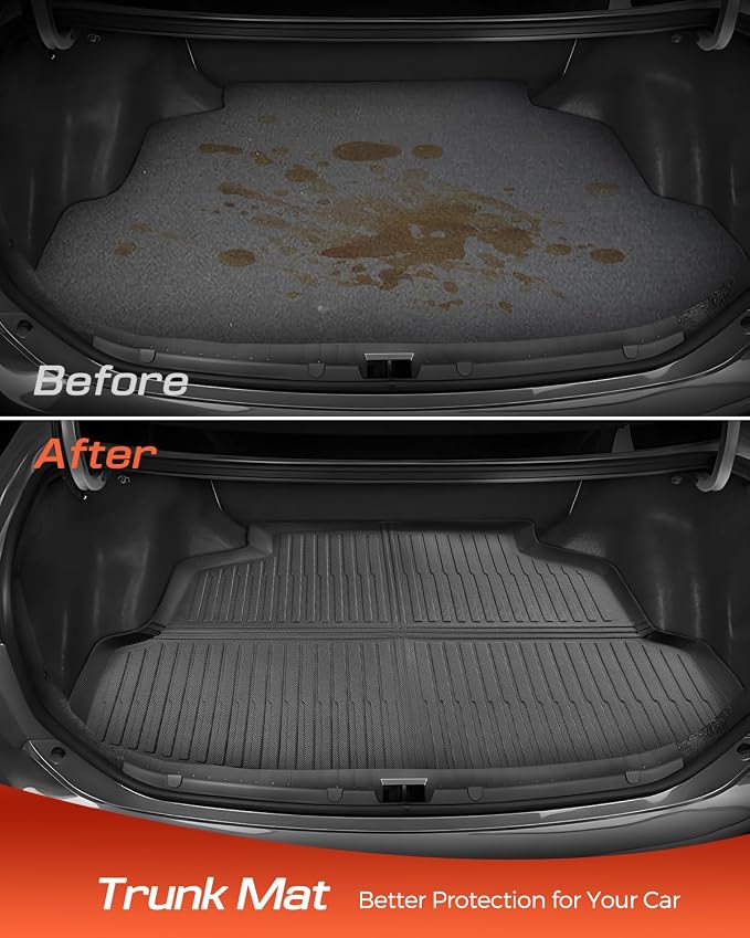 Car Floor Mats for Toyota Corolla: 2009-2013 Cargo Liner, All Weather Car Mats - Image 6