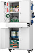 Metal Garage Storage Cabinet by GANGMEIMENTALSTORAGECABINET