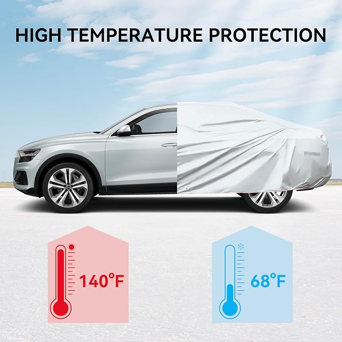 7-Layer Waterproof SUV Car Cover Fit - Image 4