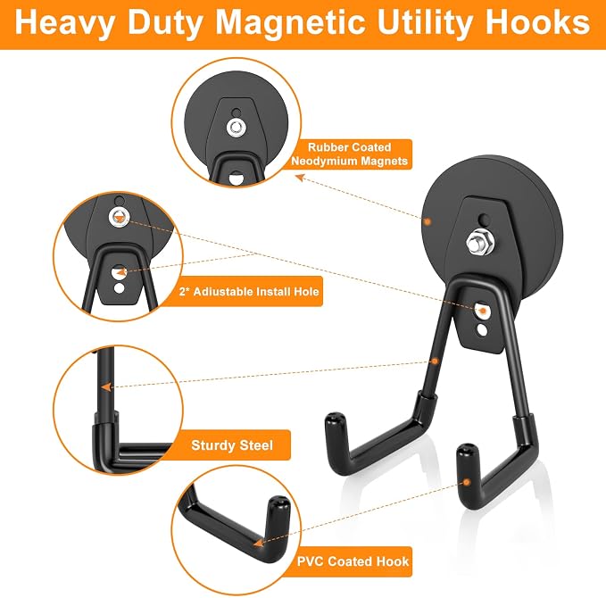 ENUODA Strong Magnetic Hooks Heavy Duty - Image 3