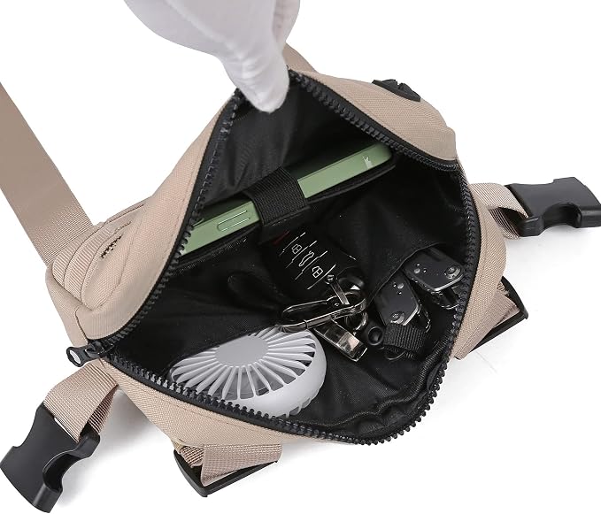 Outdoor Chest Bag For Men, EDC Chest Pack - Image 6