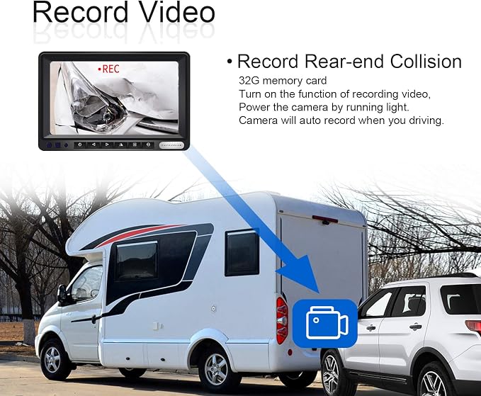 1080P FHD Digital Wireless Backup Camera System Kit - Image 4