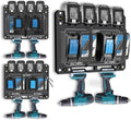 Charger Mount for Makita DC18RC, DC18RD Charger, Wall Mount for Makita 4X by Wewod
