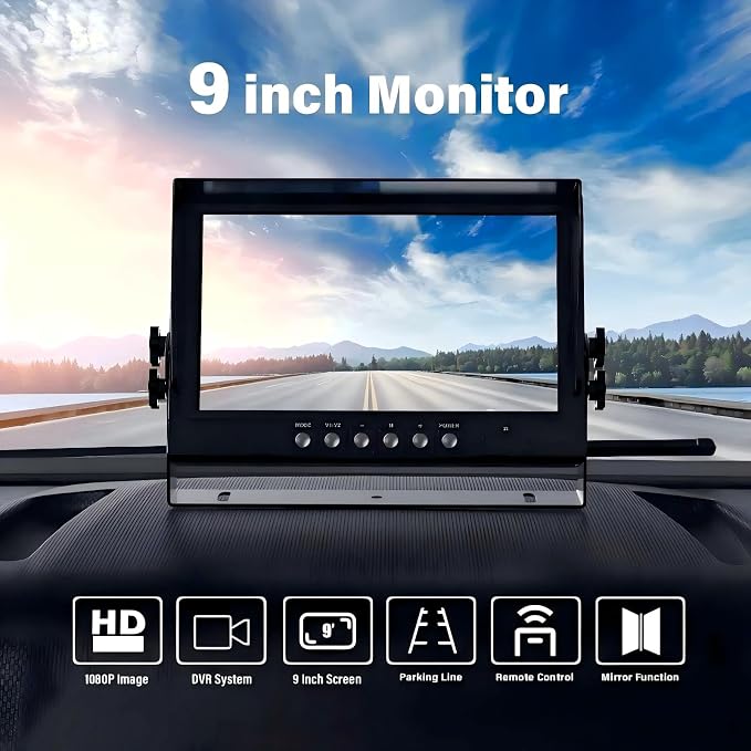 EVERSECU Car Backup Cameras System - Image 2