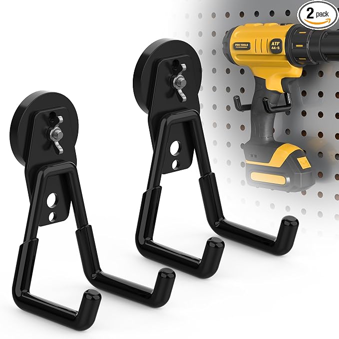 Large Heavy Duty Magnetic Hook Extra Strong Magnetic Garage Hooks Big NdFeB by Laowu