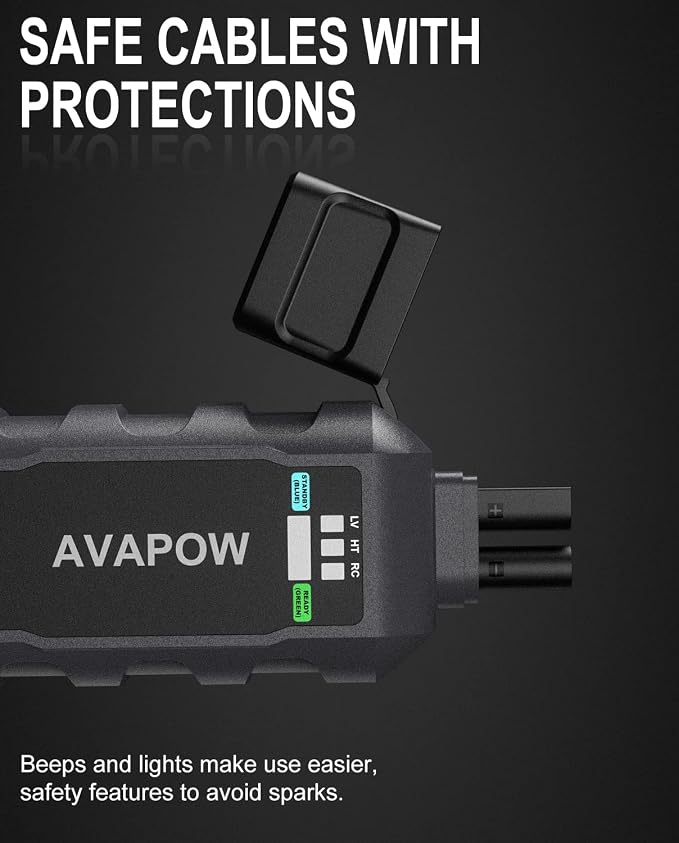 AVAPOW Car Battery Jump Starter 3000A Peak, Jumpstart - Image 5