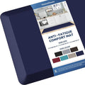 KitchenClouds Kitchen Mat Cushioned Anti Fatigue Kitchen Rug 0.8inch Waterproof by KitchenClouds