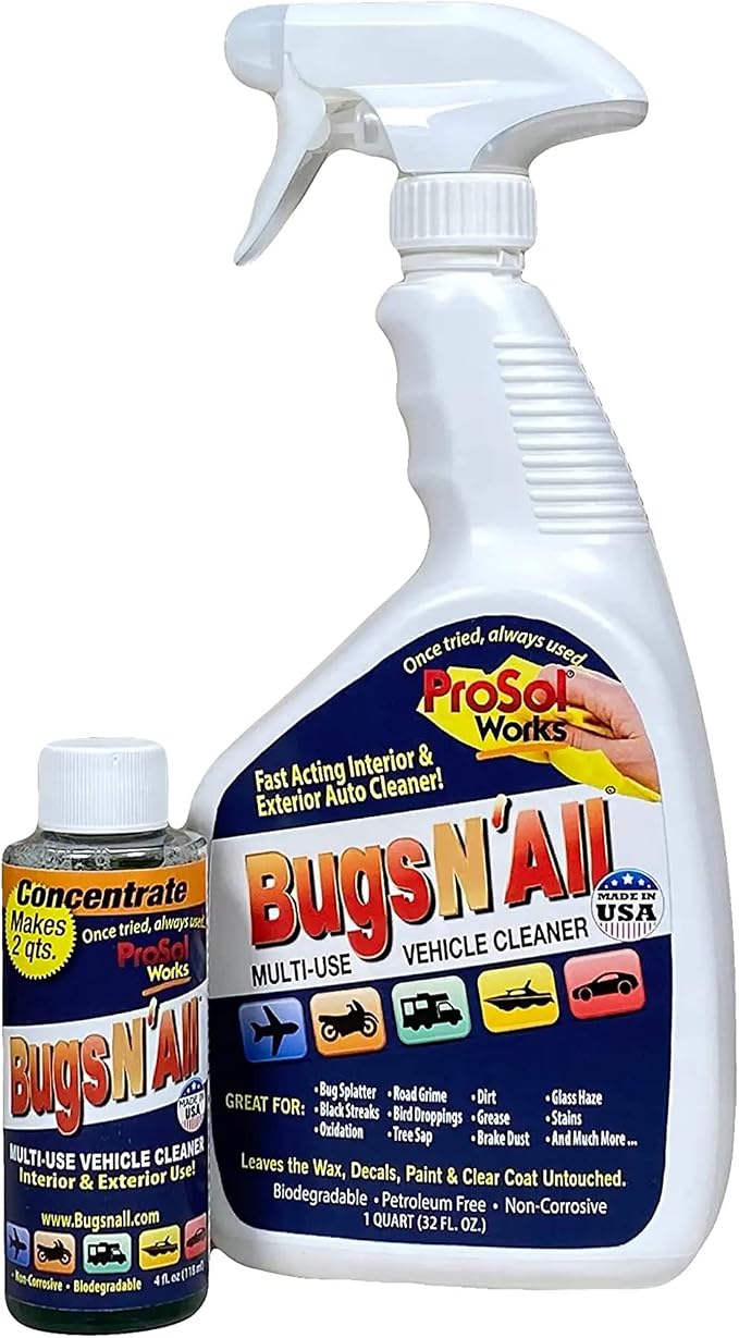 Bugs N’ All Multipurpose Car Cleaner & Degreaser by ProsolWorks