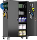 72" H Wide and Deep Garage Storage Cabinet by GANGMEIMENTALSTORAGECABINET