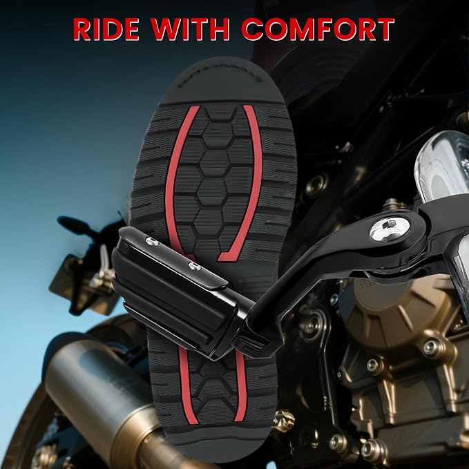 1.25" Highway Pegs, Long Angled Pegs Adjustable - Image 4