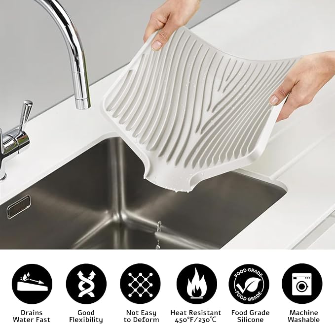 Dish Drying Mat, Stone Drying Mat - Image 5