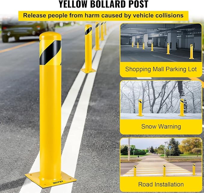 4.5x42 Inch Safety Bollard Post - Image 7