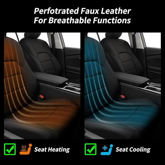 coverdream Leather Seat Covers Custom Fit - Image 3