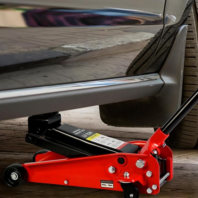 3 Ton Low Profile Floor Jack, Heavy Duty Floor Jack - Image 2