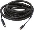 4 Pin Backup Camera Cable with Corrugated Tube Cover, 4 Pin Aviation Extension by STONVUE