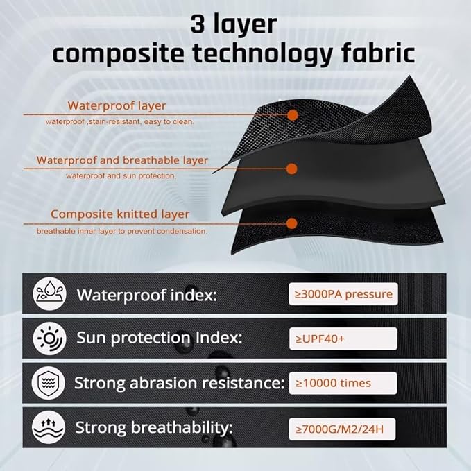 Waterproof Car Cover with Silver Stripe Design, Outdoor/Indoor Car Cover - Image 2