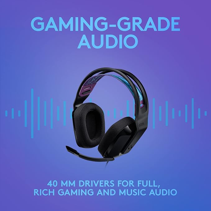 Logitech G335 Wired Gaming Headset, - Image 10
