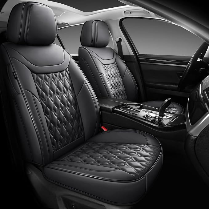 Car Seat Covers Full Set, Leather Seat Covers - Image 6