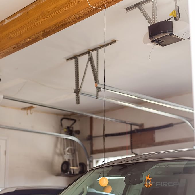 4-Pack Garage Parking Aid Tennis Ball on a String - Image 5