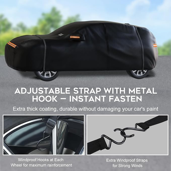 SUV Car Cover Waterproof All Weather - Image 5