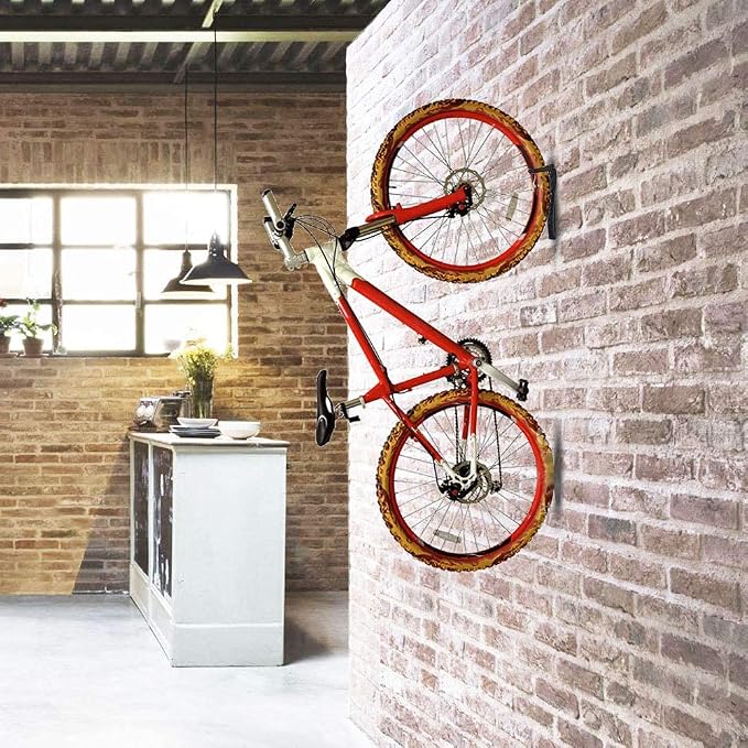 Dirza Bike Rack Garage Wall Mount Bike Hanger Bike Hooks Bike Storage Bicycle - Image 6