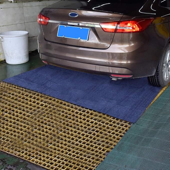 Garage Floor Mat, Absorbent Fabric, Anti-slip and Waterproof Backing, Garage - Image 6