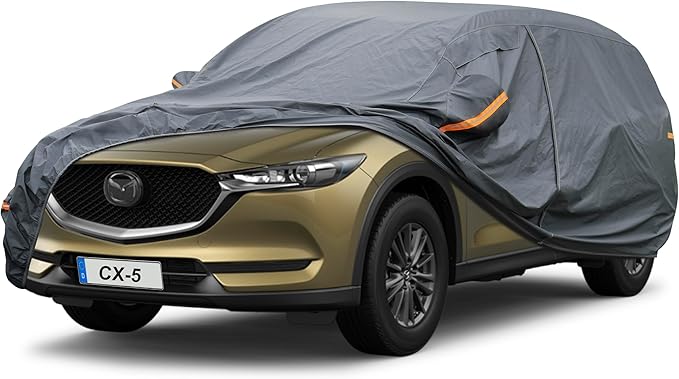 Premium Car Cover Custom Fit Mazda CX-5 CX5, 16 Layers Heavy Duty Car Cover by GUNHYI