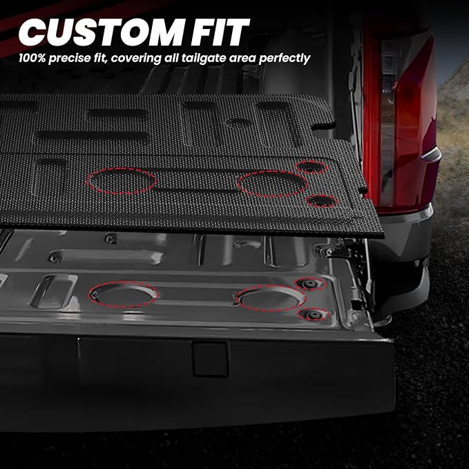 LASFIT Tailgate Mat for Ford F-150 2021-2025 Truck Tailgate Liner All Weather - Image 4