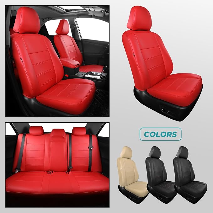 for Toyota Camry Seat Covers L LE XLE 2012 2013 2014 2015 2016 2017 - Image 8