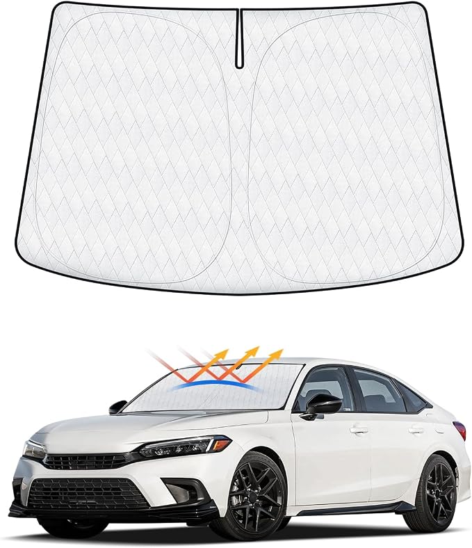 Windshield Sun Shade Custom Fit by cartist