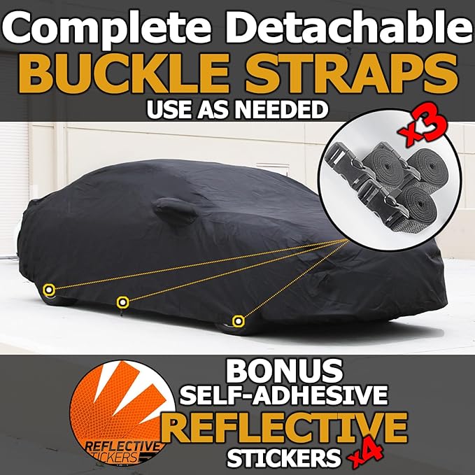 All Weather Waterproof car Cover Good - Image 5