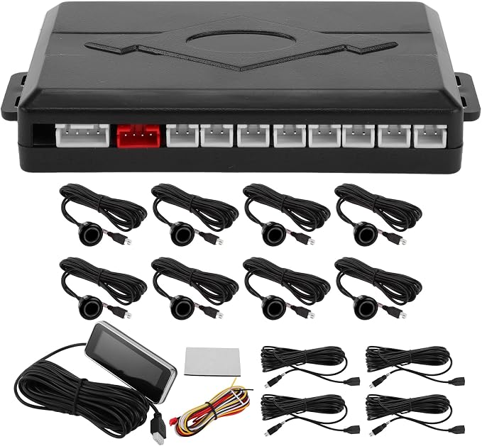 Motoforti Auto Vehicle Reverse Backup Radar System Reverse Parking Sensors by MOTOFORTI