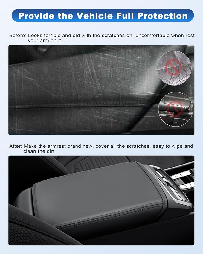 CDEFG Compatible with 2024 Hyundai Santa Cruz Tucson Center Console Cover - Image 4