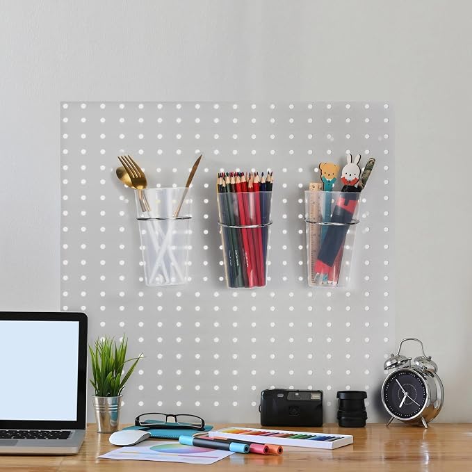 Yookeer 20 Pcs Pegboard Bins and Cups - Image 5