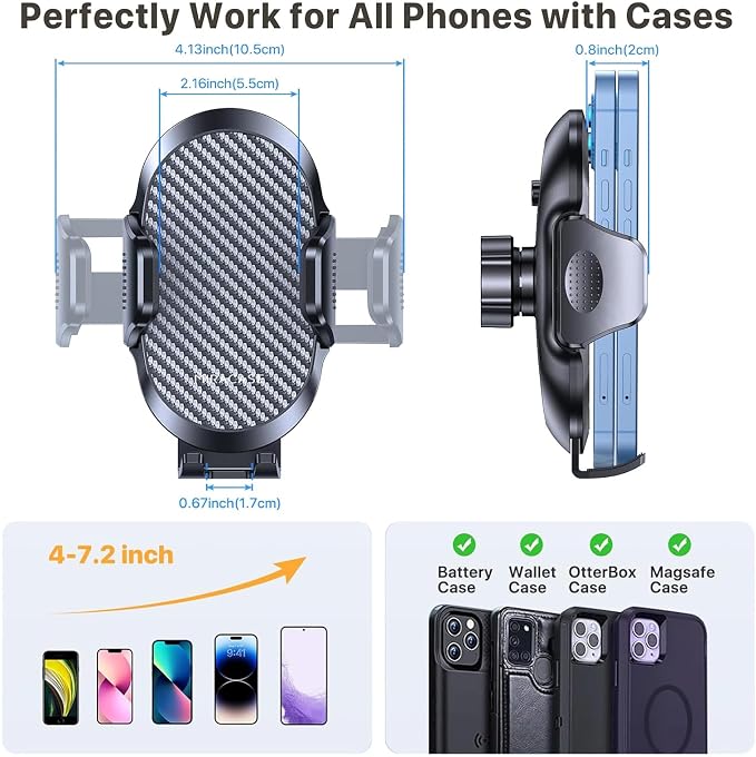 Miracase 2025 Upgraded Universal Cup Phone Holder - Image 3