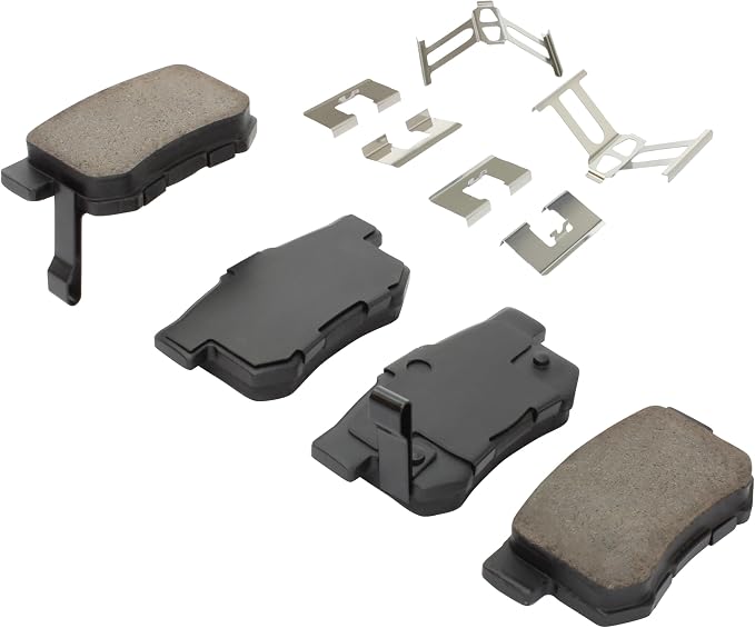 Premium Ceramic Rear Brake Pads Compatible - Image 2