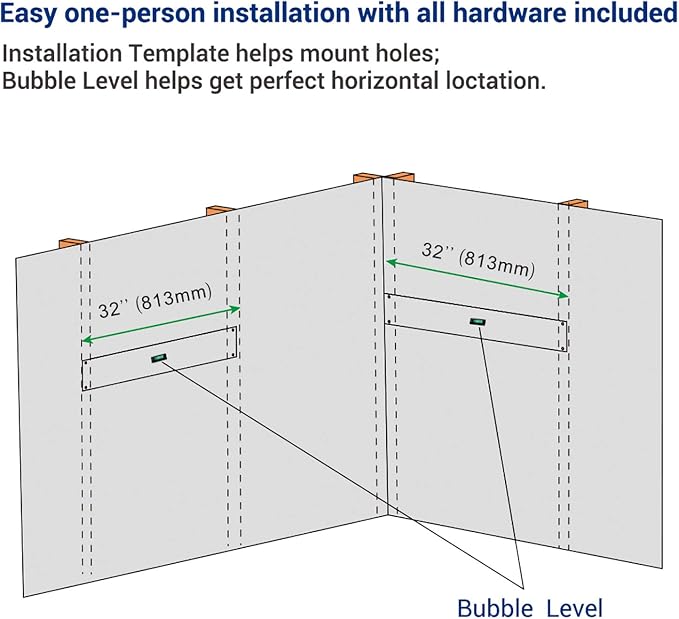 FLEXIMOUNTS 2 Pack 2x4ft Corner Wall Shelving Garage Storage Rack, 24x48 inch - Image 7