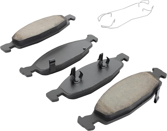 Premium Ceramic Front Brake Pads Compatible - Image 2