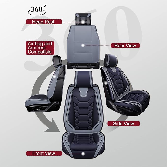 OASIS AUTO Custom Fit Seat Covers - Image 2